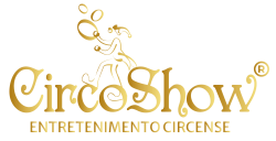 Logo circoshow dourado